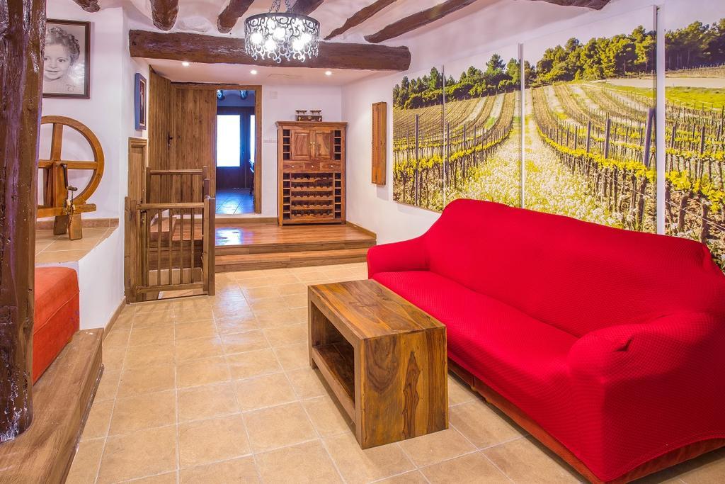B&B Casa Forcada Enate Bagian luar foto